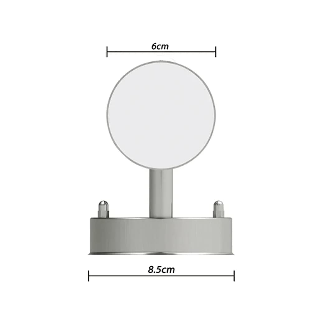 Vidaxl lampe extérieure en acier inoxydable Savona avec capteur (2 pièces)