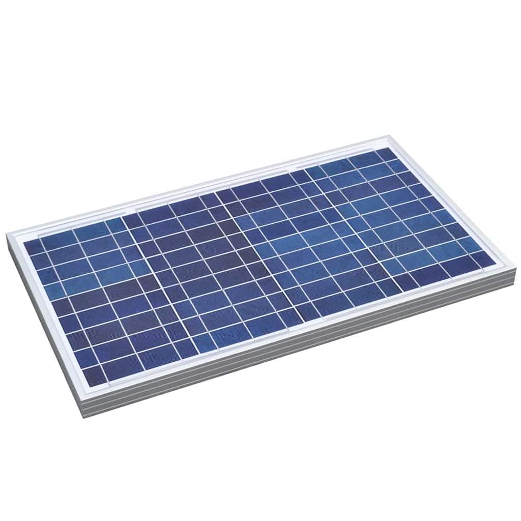 Vidaxxl panneau solaire portable 30 w aluminium