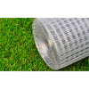 Vidaxl Fil Mesh carré 1x25 m en acier galvanisé en argent coloré