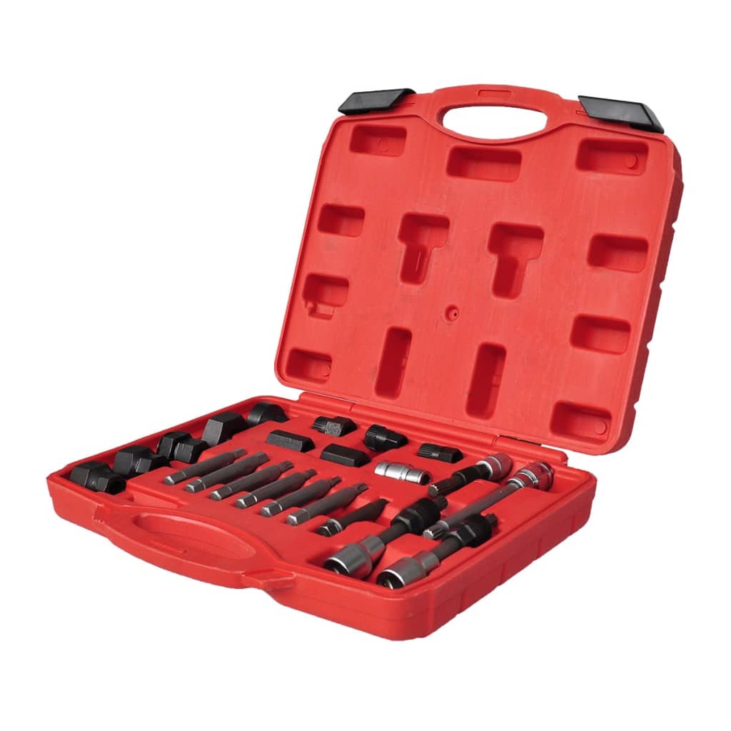 Outils de voiture alternative vidaxl ensemble 22 ST
