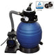 Pompe de filtre de sable vidaxl 400 W 11000 L U