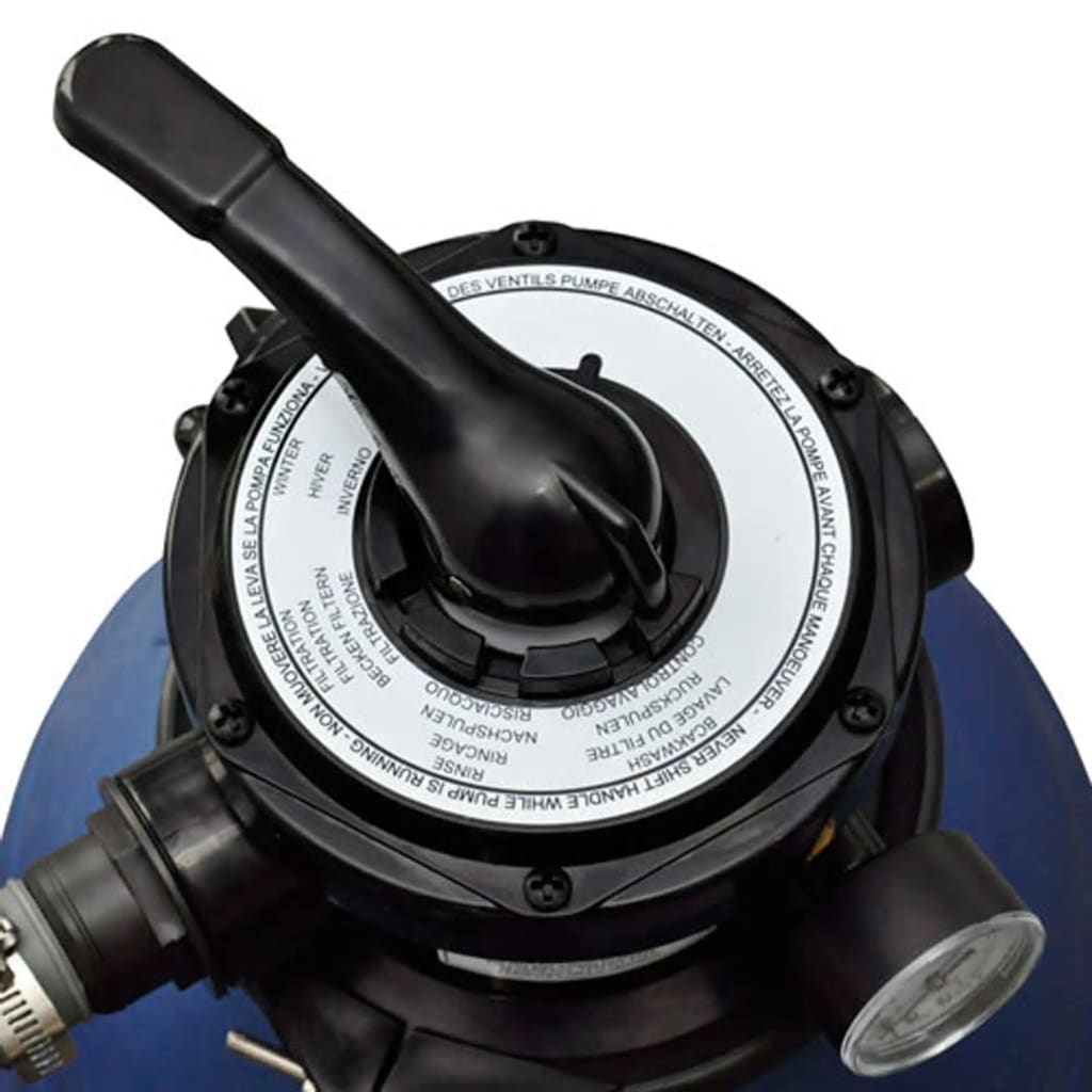 Pompe de filtre de sable vidaxl 400 W 11000 L U
