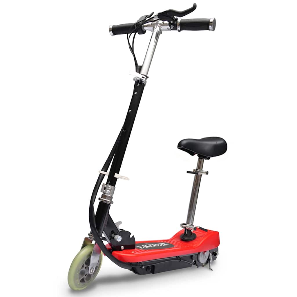 Vidaxl Step électrique avec siège 120 W rouge