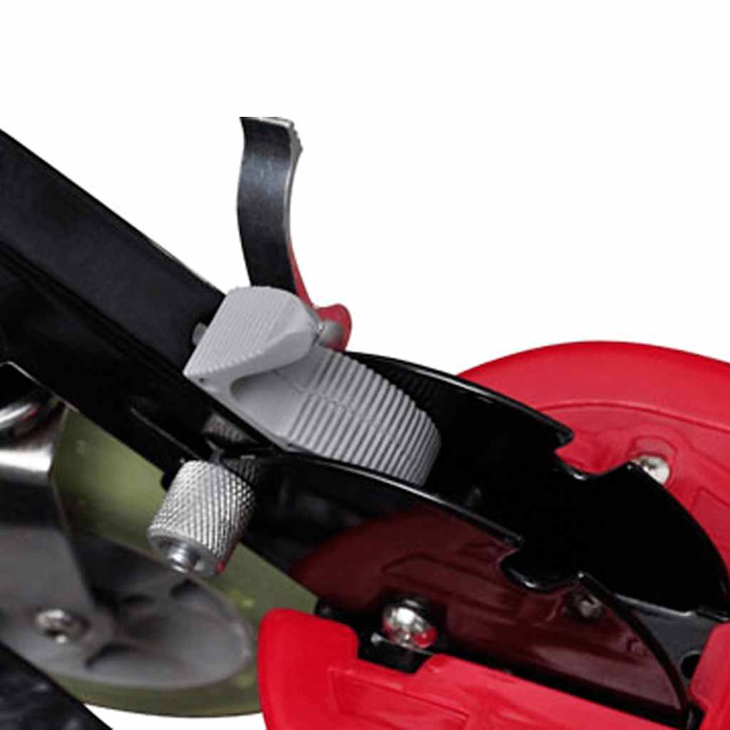 Vidaxl Step électrique avec siège 120 W rouge