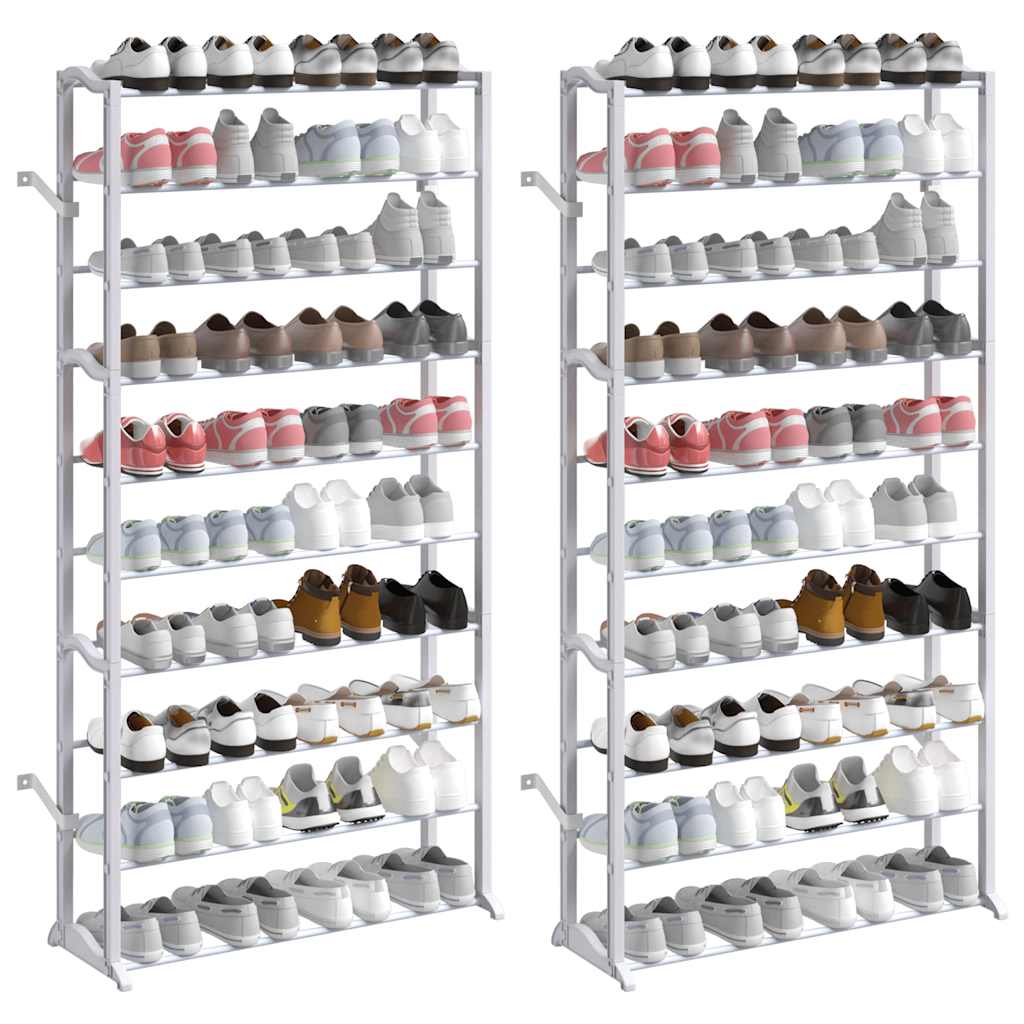 Rack à chaussures Vidaxl 2 PCS