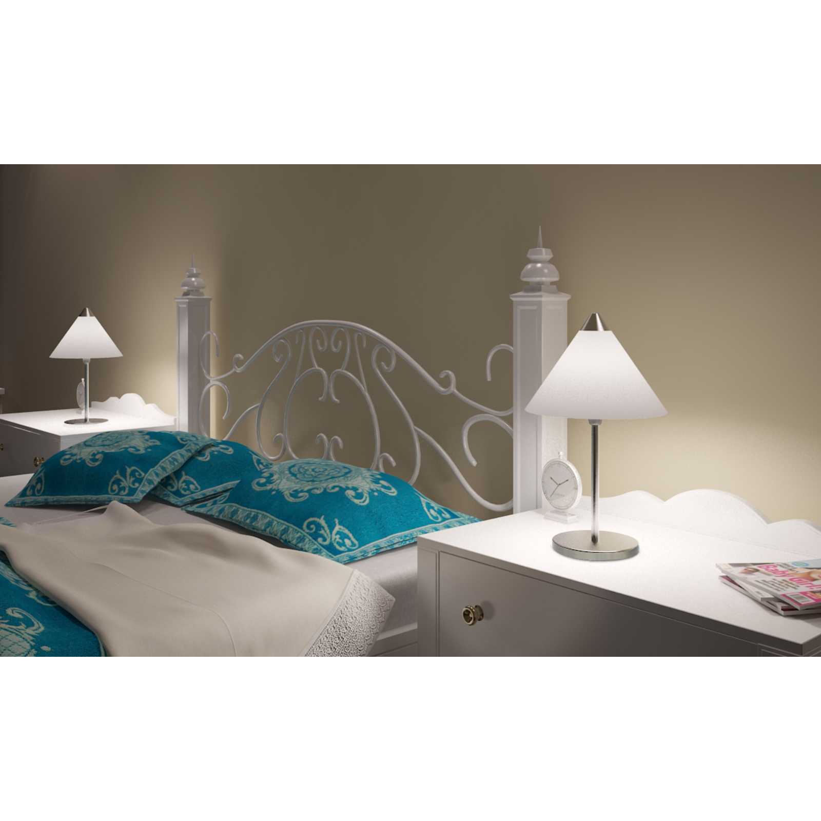 VidaXL lampes 2 pcs blanc 25 x 25 x 40 cm papier