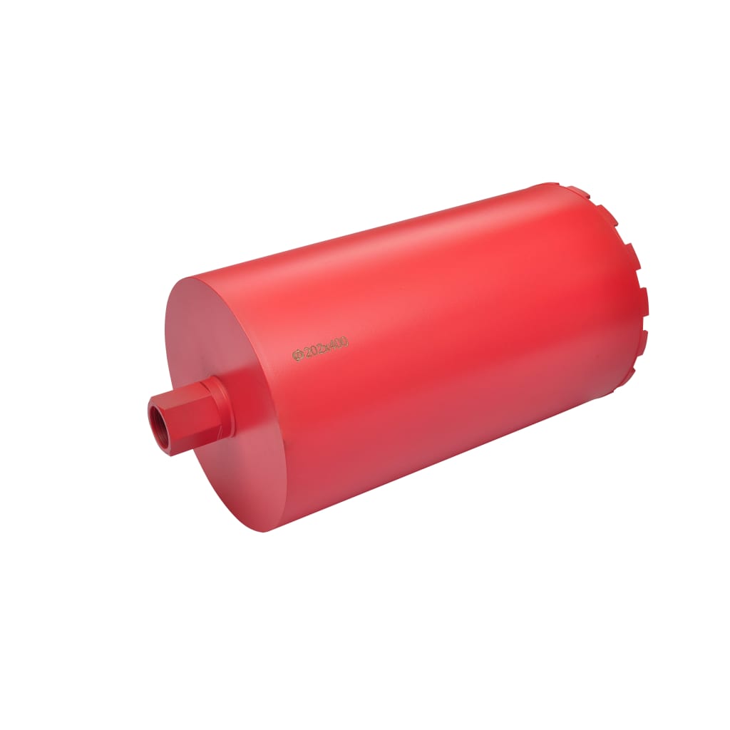 Vidaxl 202x400 mm de perceuse de diamant pour une perceuse sèche et humide