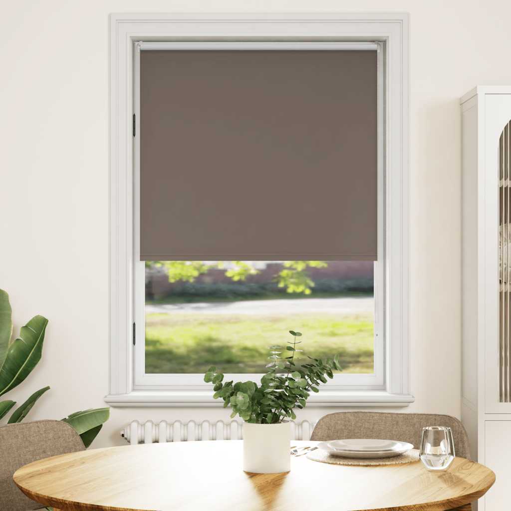 Vidaxl rouleau aveugle occlusion 80 x 175 cm café marron