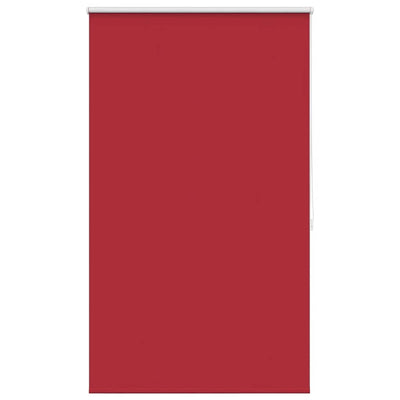 Vidaxl Roller aveugle accablant 80 x 175 cm de rouge