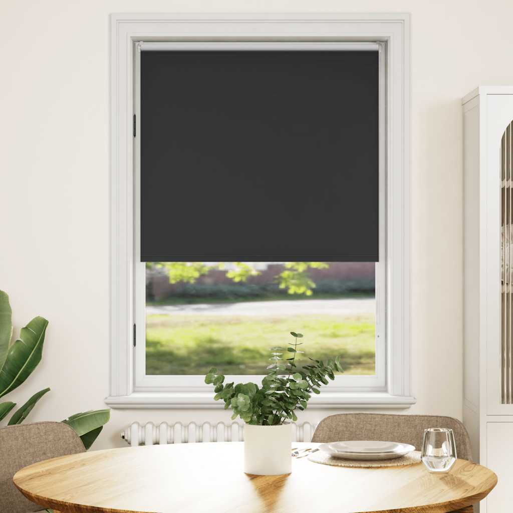 Vidaxl Rouleau aveugle accablant 100 x 175 cm noir