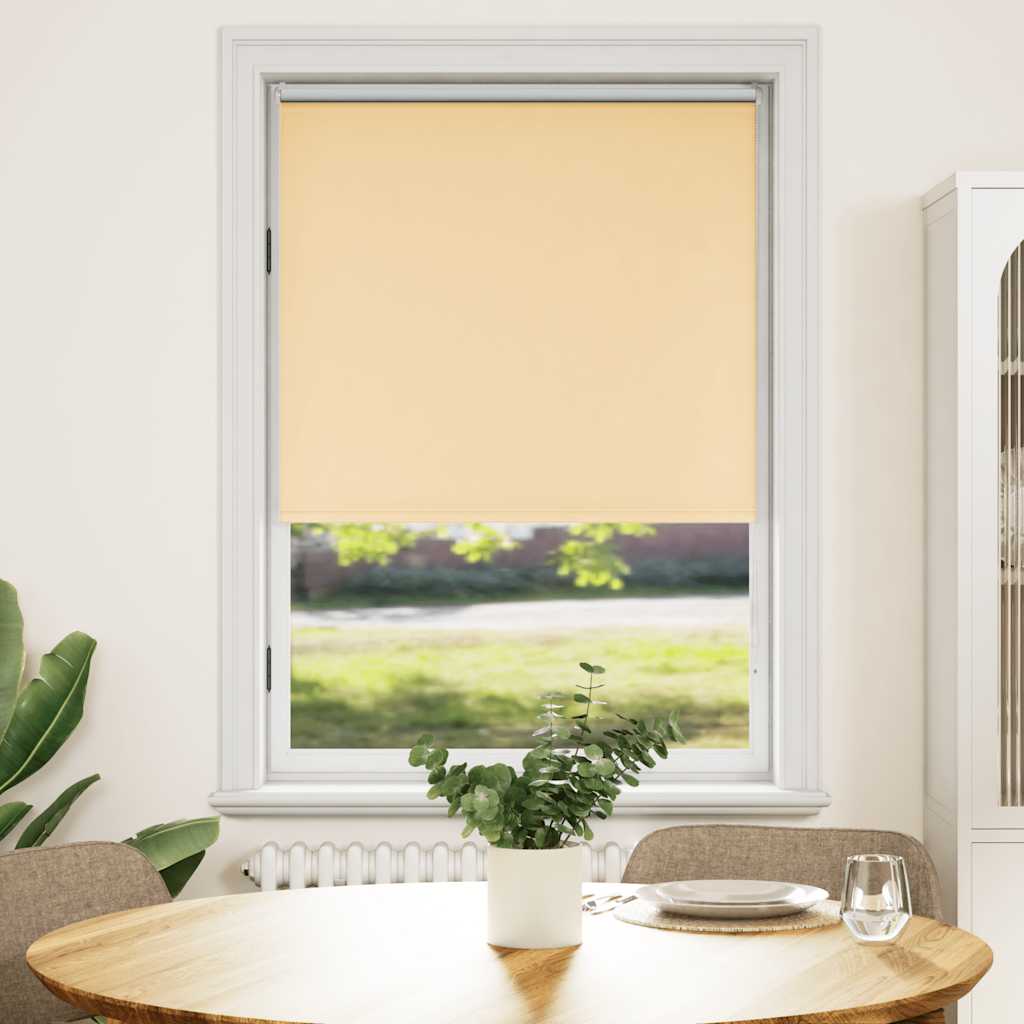 Vidaxl Roller aveugle accablant 120 x 175 cm beige