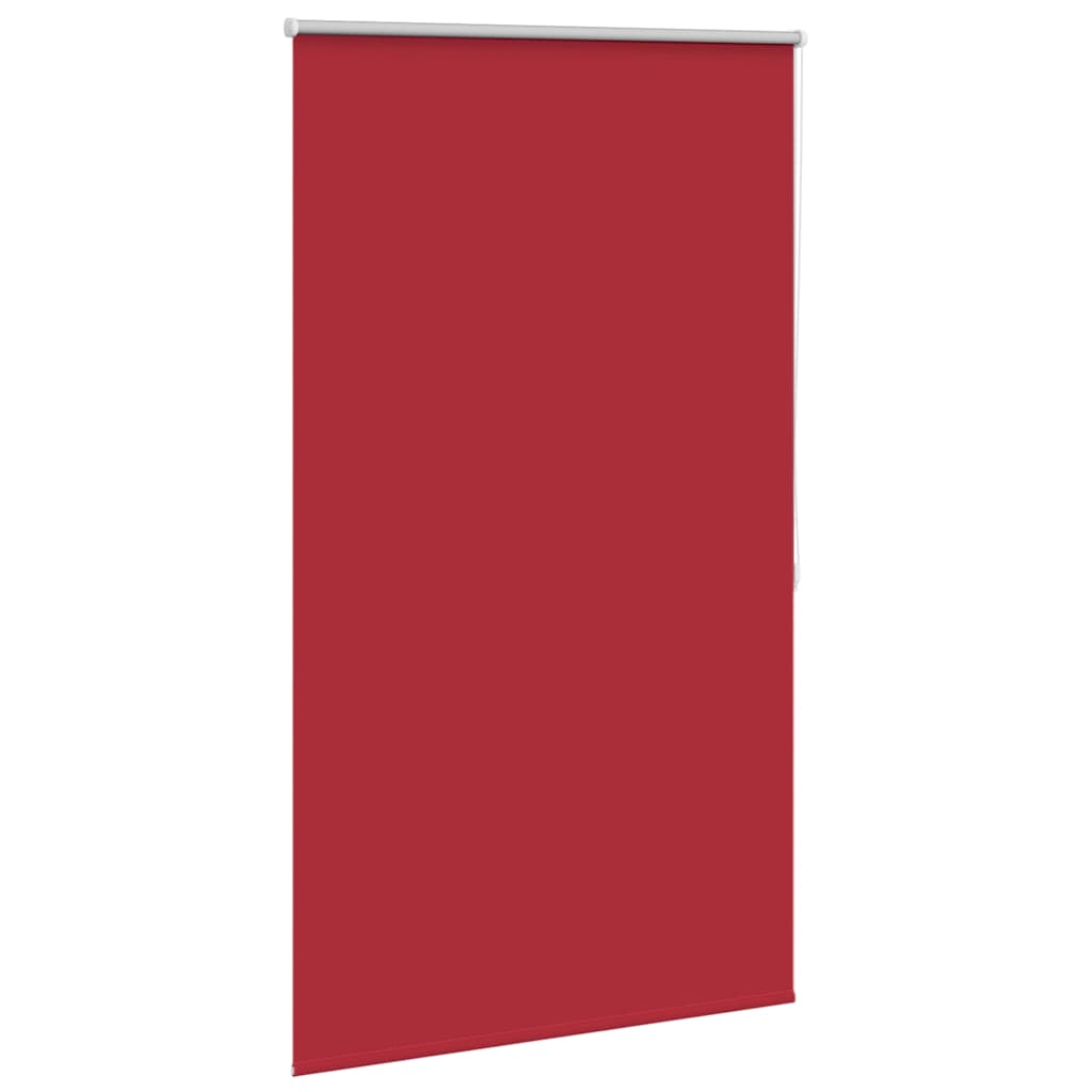 Vidaxl Roller aveugle accablant 120 x 175 cm rouge