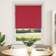 Vidaxl Roller aveugle accablant 120 x 175 cm rouge