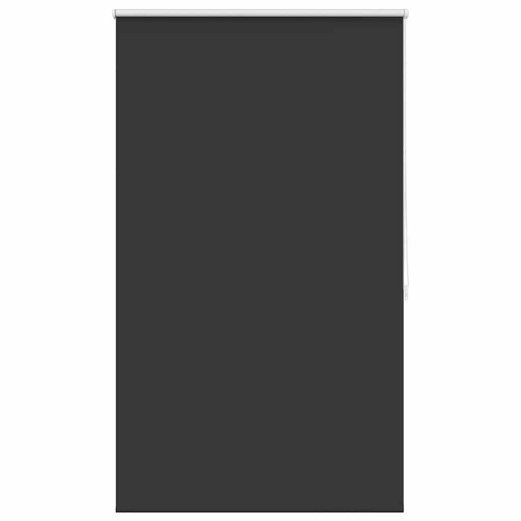 Vidaxl Roller aveugle accablant 120 x 175 cm noir