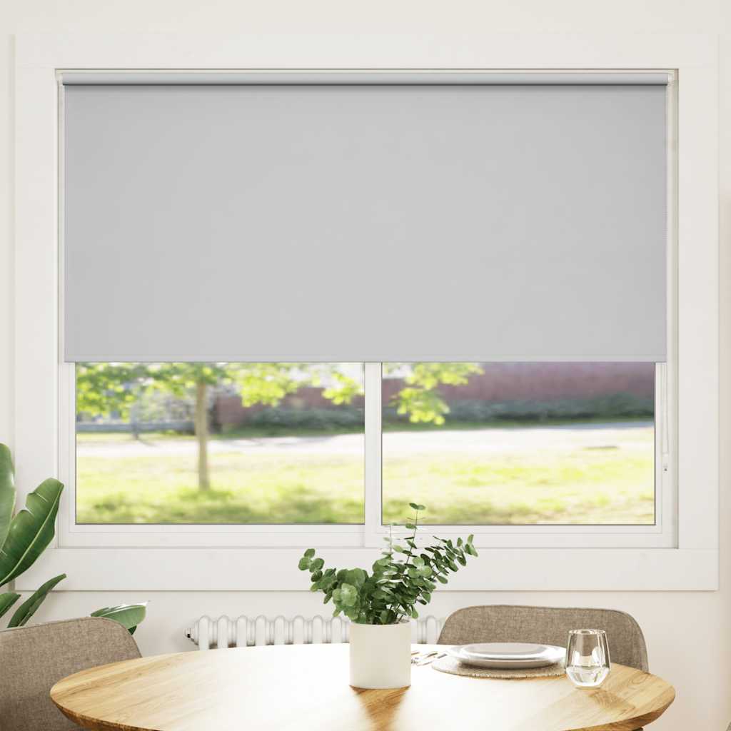 Vidaxl rouleau aveugle occlusion 140 x 175 cm gris