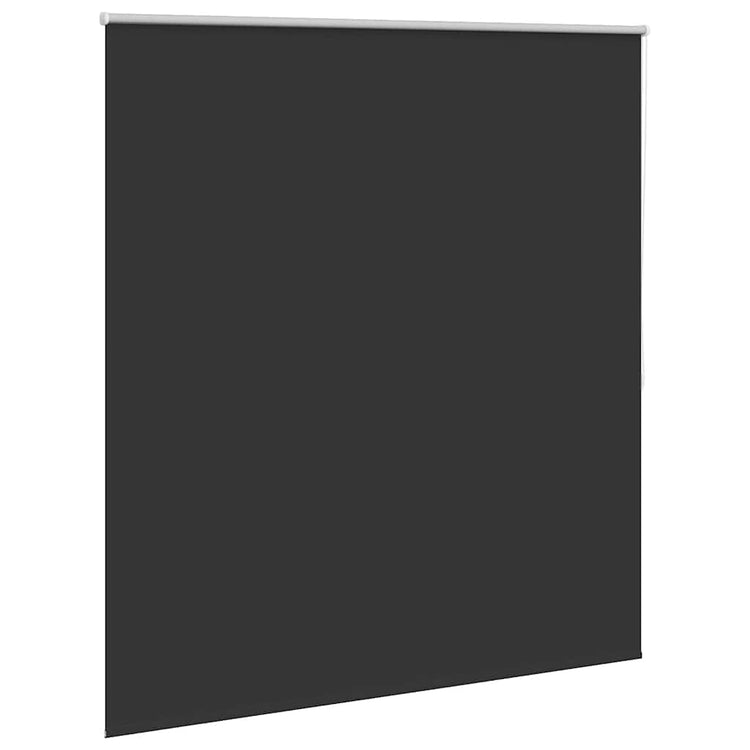Vidaxl Roller aveugle accablant 160 x 175 cm noir
