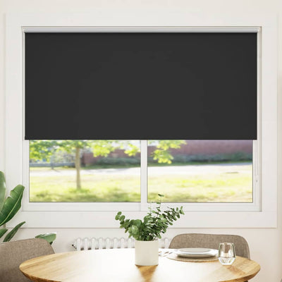 Vidaxl Roller aveugle accablant 160 x 175 cm noir