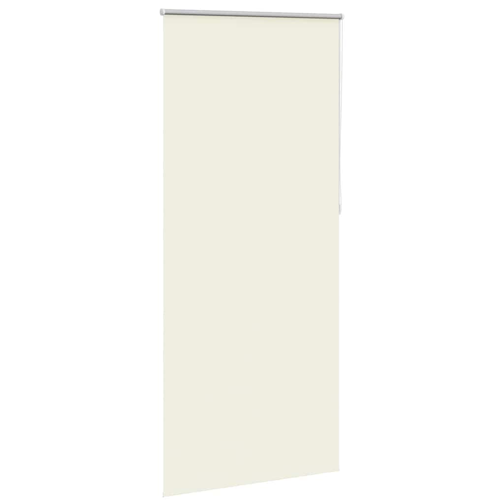 Vidaxl Roller aveugle accablant 120 x 230 cm crême
