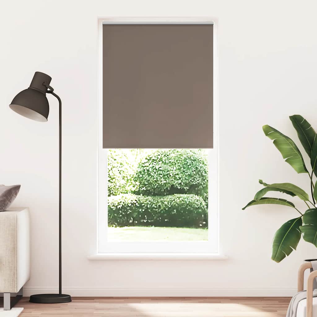 Vidaxl rouleau aveugle occlusion 120 x 230 cm café marron