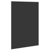 Vidaxl Roller aveugle accablant 160 x 230 cm noir