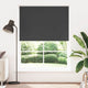 Vidaxl Roller aveugle accablant 160 x 230 cm noir