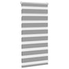 Vidaxl duo rouleau aveugle 40x100cm gris