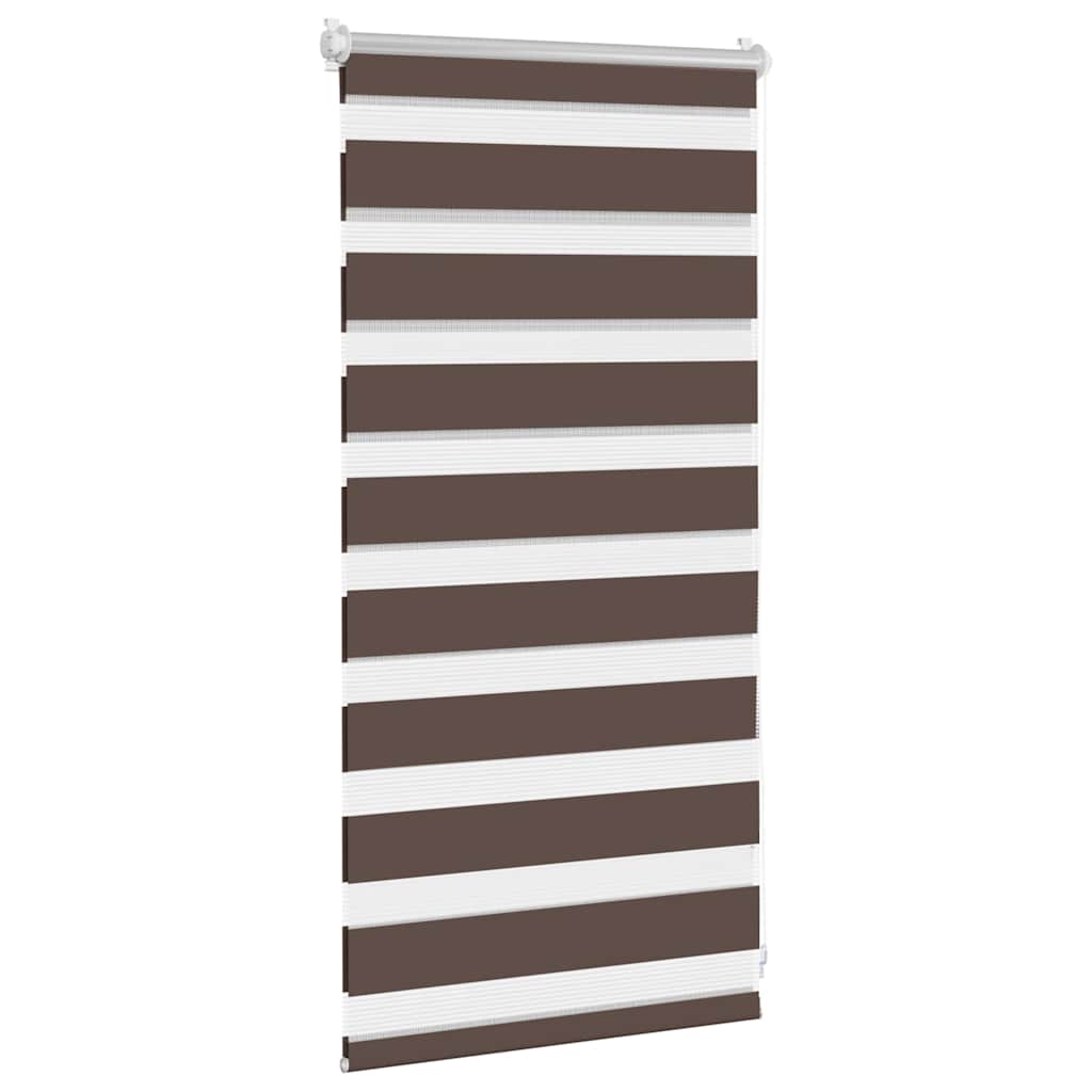 Vidaxl duo rouleau aveugle 40x100cm café marron