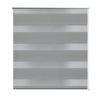 Vidaxl duo rouleau aveugle 50x100cm gris