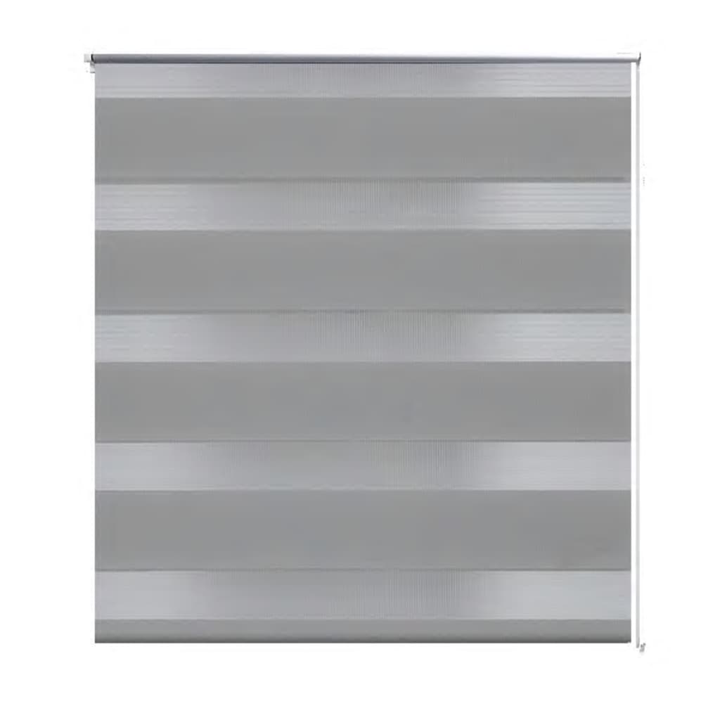 Vidaxl duo rouleau aveugle 50x100cm gris