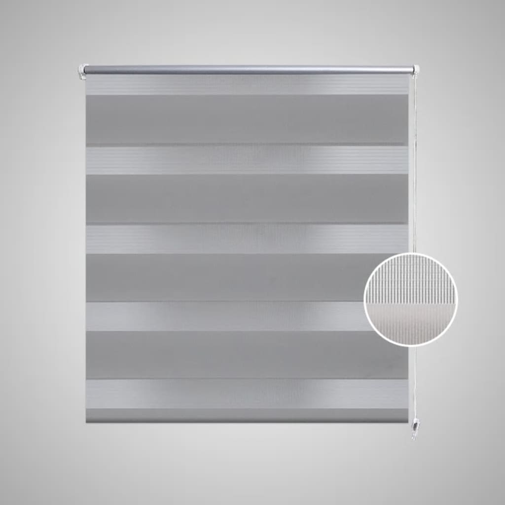 Vidaxl duo rouleau aveugle 50x100cm gris