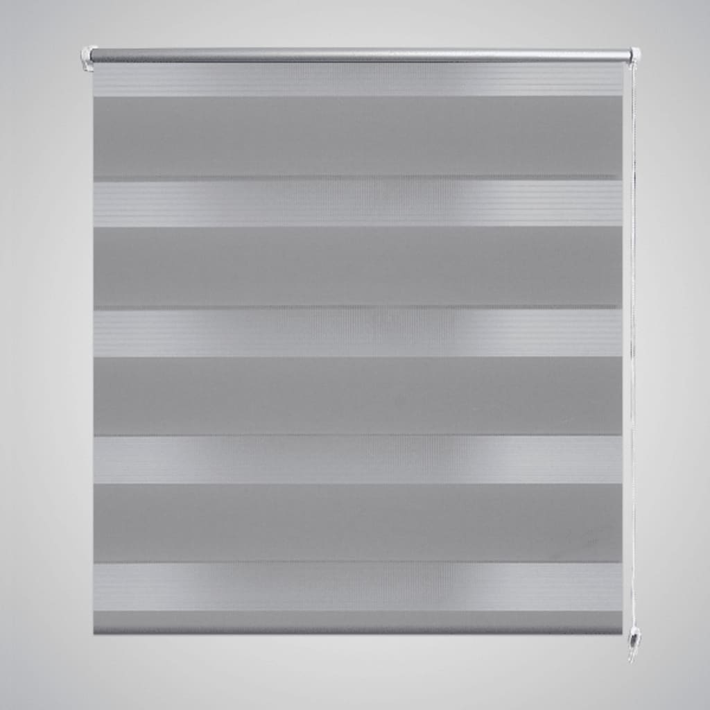 Vidaxl duo rouleau aveugle 50x100cm gris