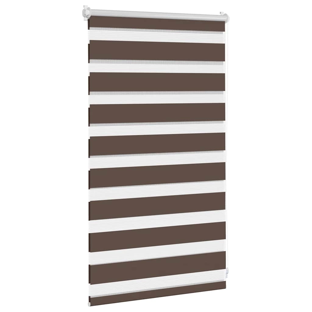 Vidaxl Duo Rouleau aveugle 50x100cm café marron