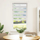 Vidaxl duo rouleau aveugle 60x120 cm blanc