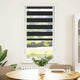 Vidaxl duo rouleau aveugle 60x120cm noir