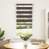Vidaxl Duo Roller aveugle 60x120cm Coffee Brown