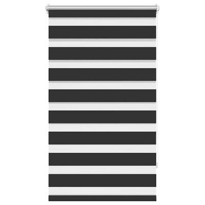 Vidaxl duo rouleau aveugle 70x120cm noir