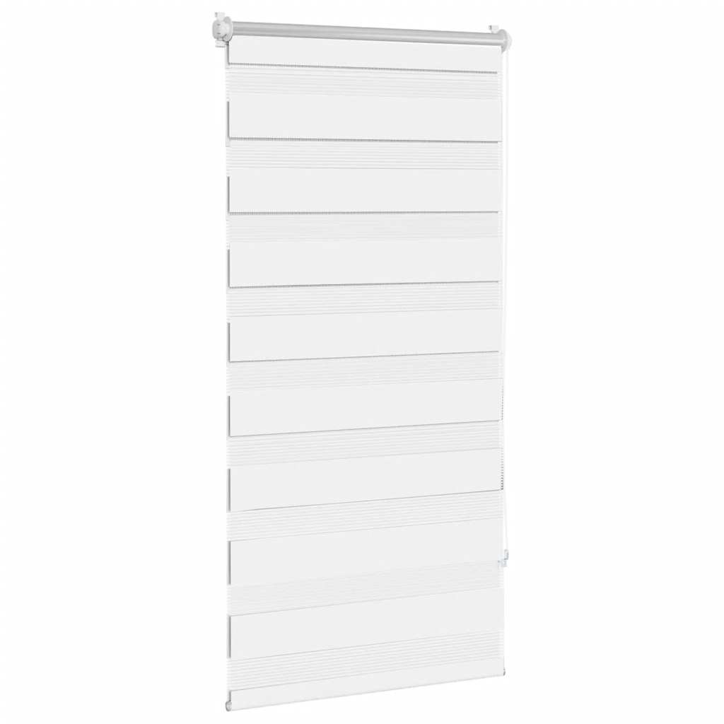 Vidaxl duo rouleau aveugle 80x150 cm blanc