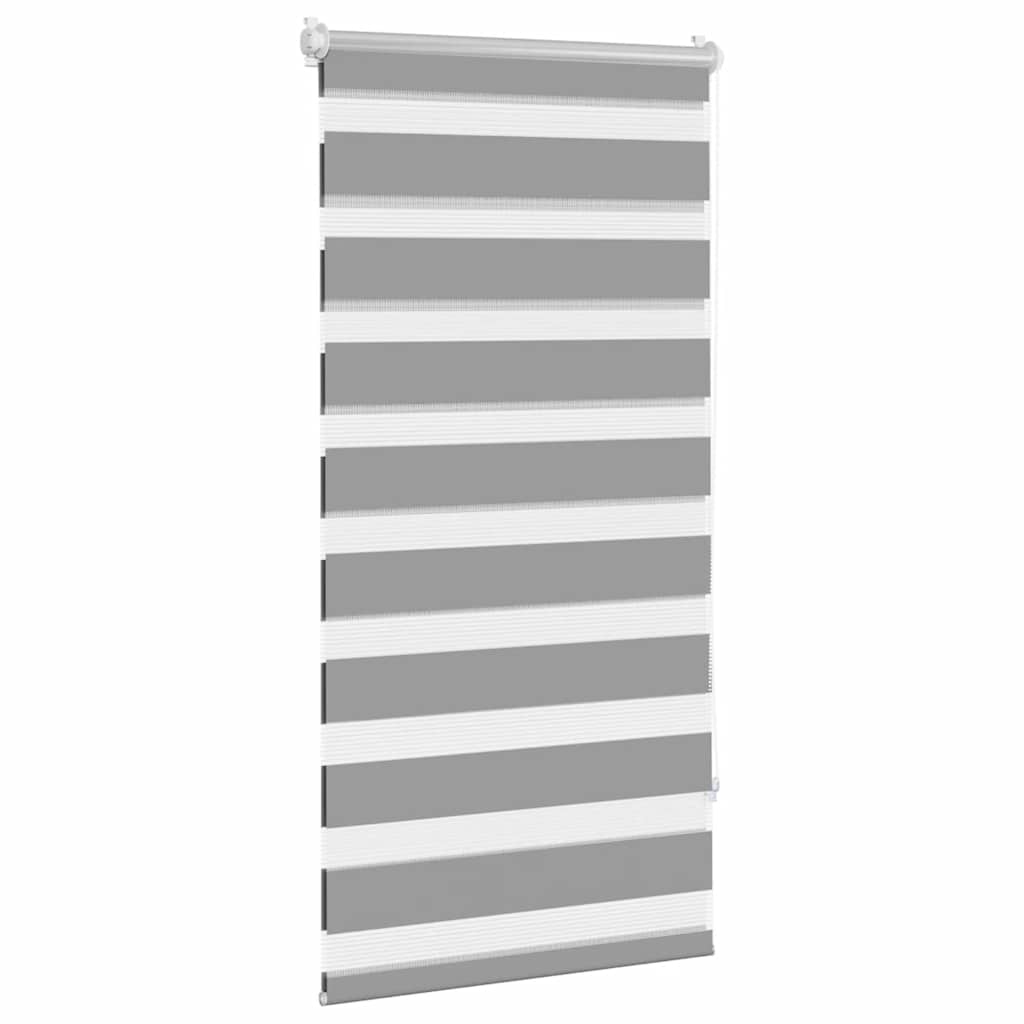 Vidaxl duo rouleau aveugle 80x150 cm gris