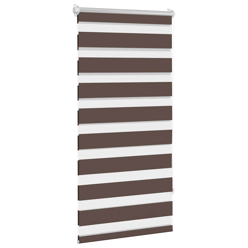 Vidaxl Duo Rouleau aveugle 80x150cm café marron