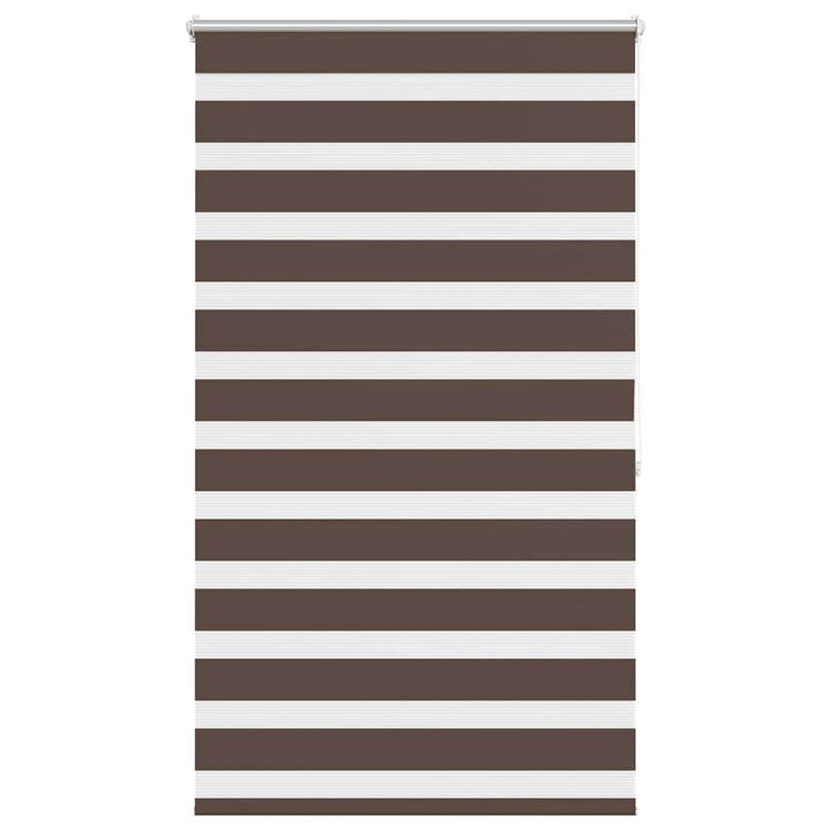 Vidaxl rouleau aveugle duo 80 x 175 cm café marron