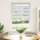 Vidaxl duo rouleau aveugle 90x150 cm blanc