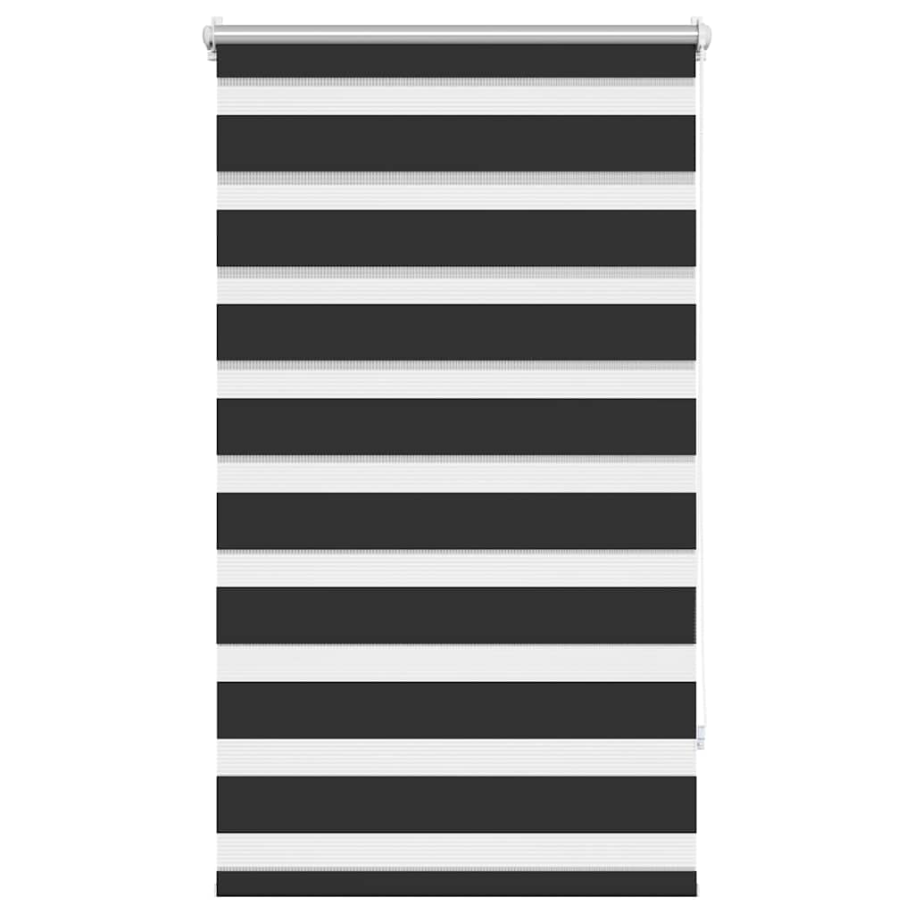Vidaxl duo rouleau aveugle 90x150 cm noir