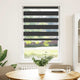 Vidaxl duo rouleau aveugle 90x150 cm noir