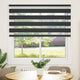Vidaxl duo rouleau aveugle 120 x 175 cm noir