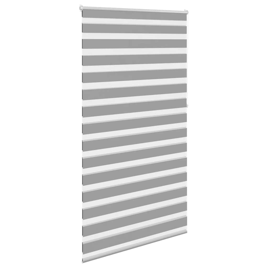 Vidaxl duo rouleau aveugle 120 x 230 cm gris