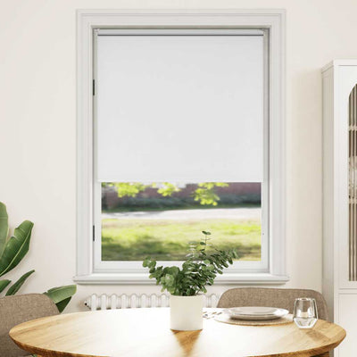 Vidaxl Roller aveugle accablant 80 x 175 cm blanc
