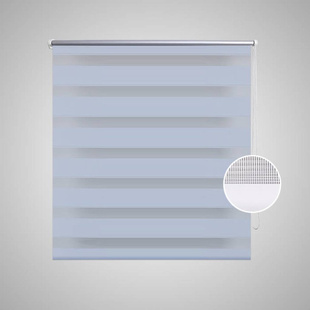 Vidaxl duo rouleau aveugle 40x100cm blanc