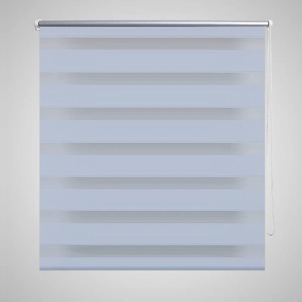 Vidaxl duo rouleau aveugle 40x100cm blanc
