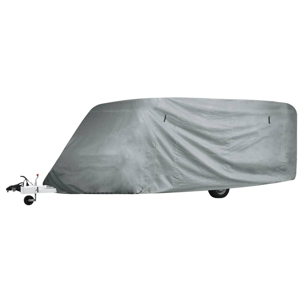Couverture de caravane vidaxl l gris