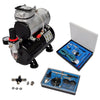 Ensemble de compresseur Vidaxl Airbrush avec 2 pistolets